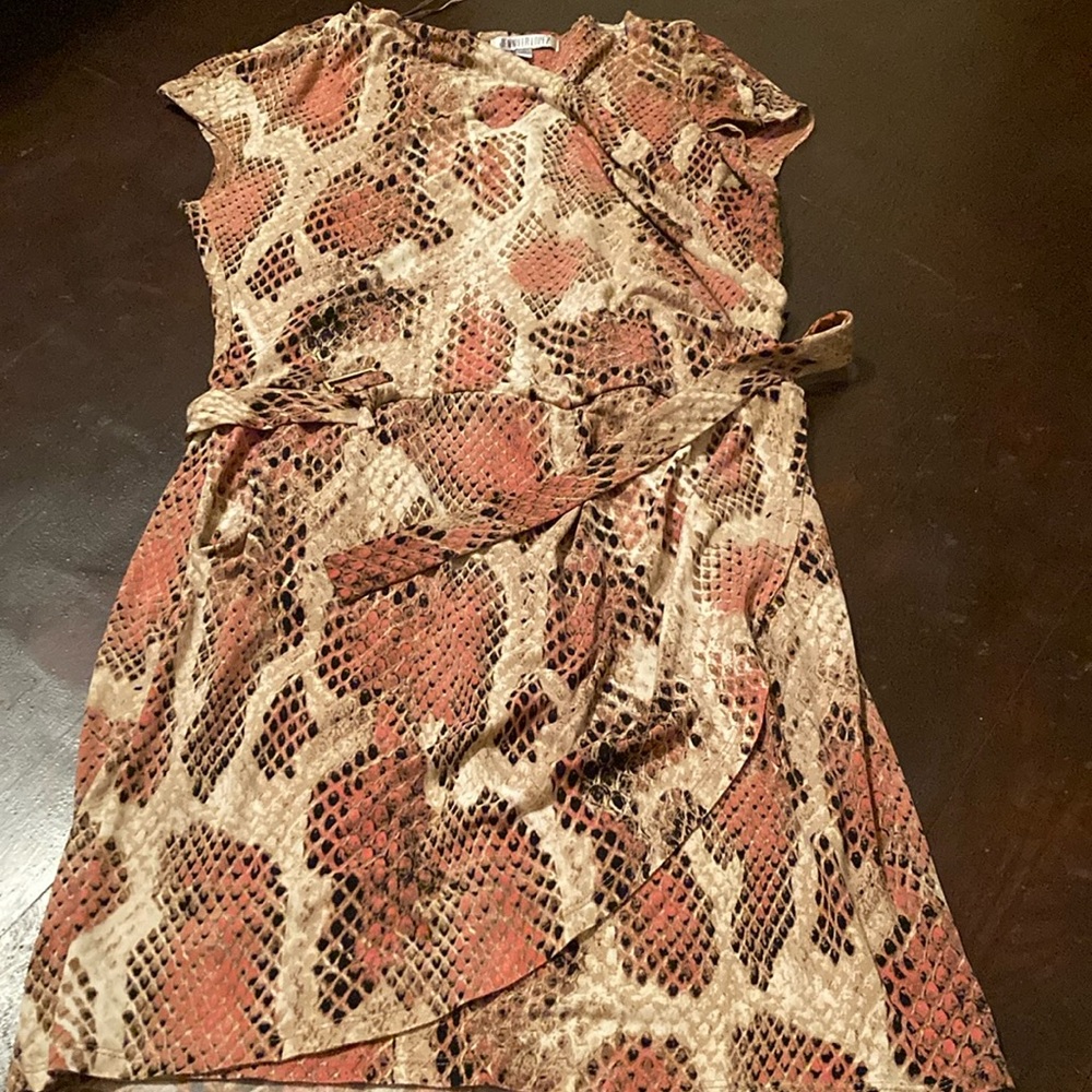 Jennifer Lopez Multicolored Asymmetrical Dress - image 1